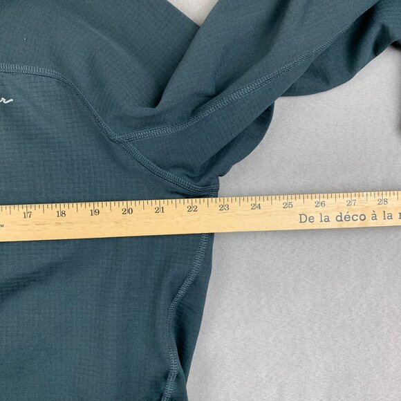 Eddie Bauer First Ascent Mens Jacket Large Gray Full Zip Free Heat Grid Fleece - Picture 6 of 9